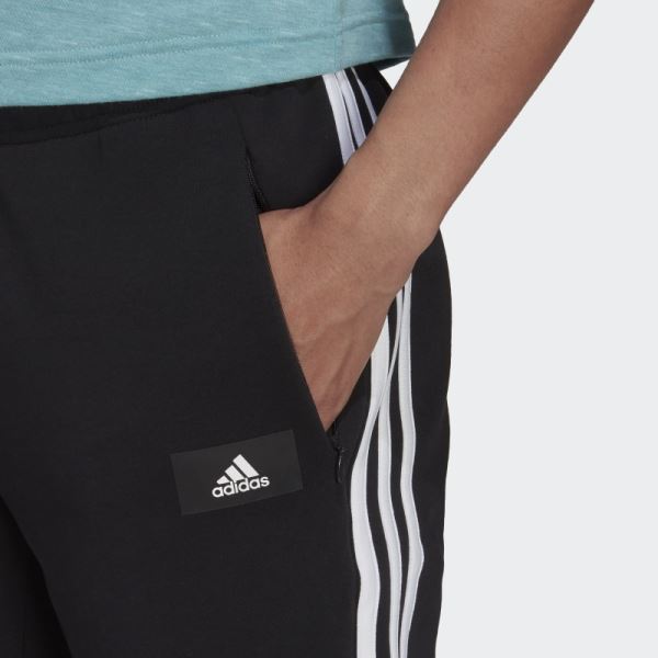 Adidas Sportswear Future Icons 3-Stripes Pants Black