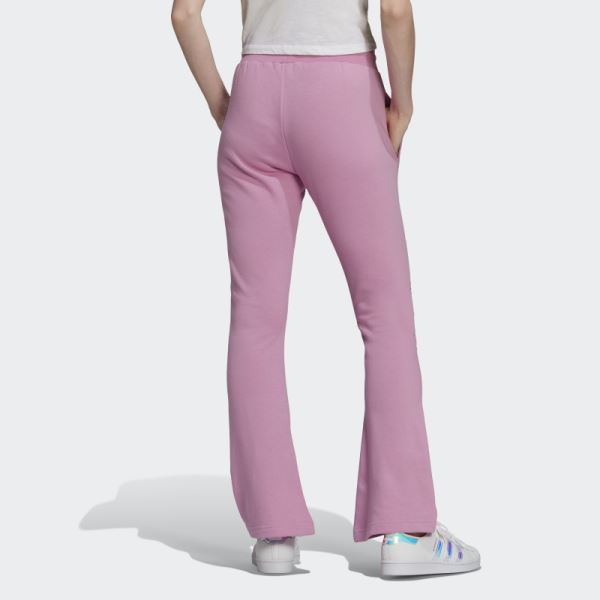 Adidas 2000 Luxe Open Hem Track Pants Orchid Fashion