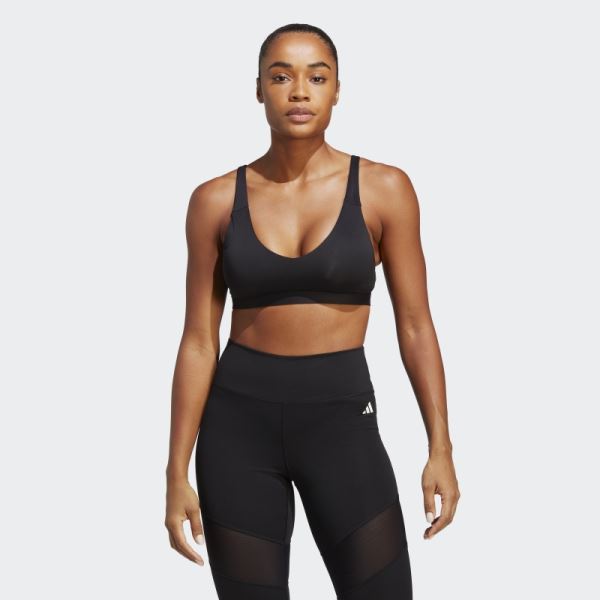 Adidas Training Light-Support Bra Black