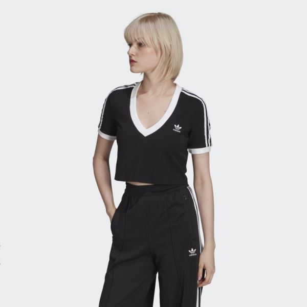 Adicolor Classics Cropped Tee Adidas Black