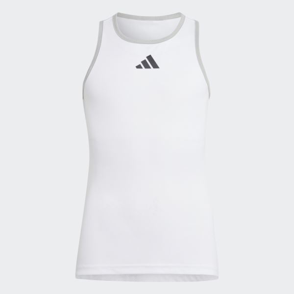 White Club Tank Top Adidas