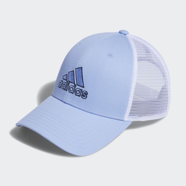 Structured Mesh Snapback Hat Dawn Blue Adidas