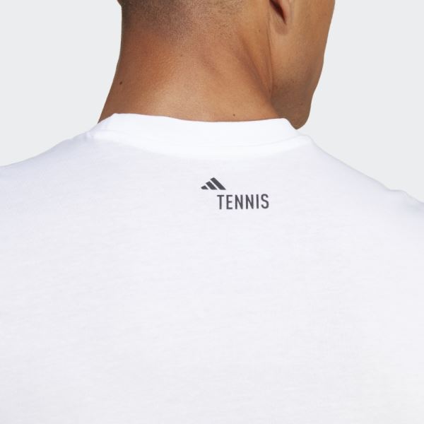 AEROREADY Tennis Graphic Tee Adidas White