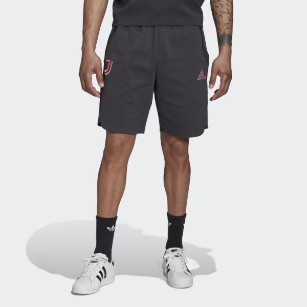 Carbon Juventus Travel Shorts Adidas