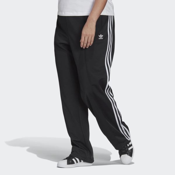 Black Adicolor Classics Firebird Primeblue Track Pants (Plus Size) Adidas