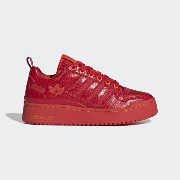 Red Adidas Forum Bold Shoes