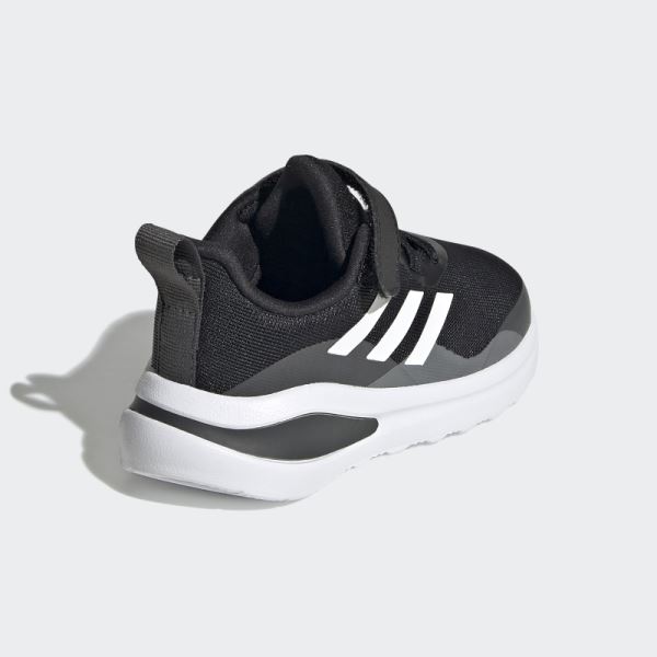 FortaRun Elastic Lace Top Strap Running Shoes Black Adidas