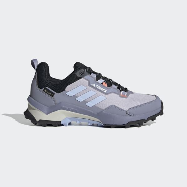 Adidas Silver Violet Terrex AX4 GORE-TEX Hiking Shoes