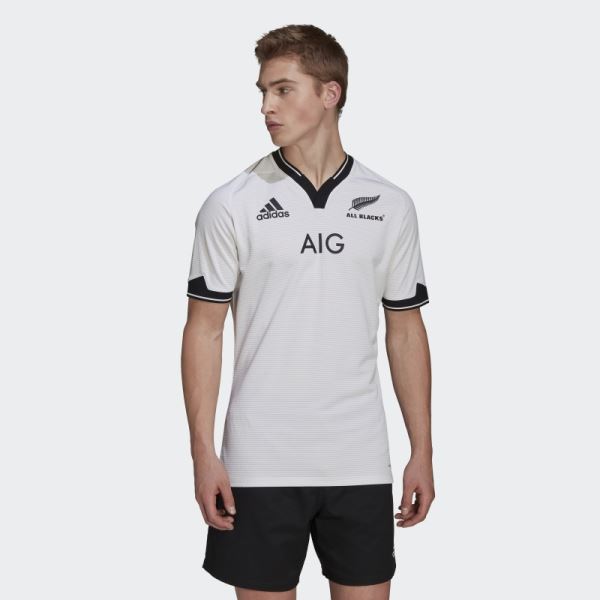 White All Blacks Primeblue Replica Away Jersey Adidas