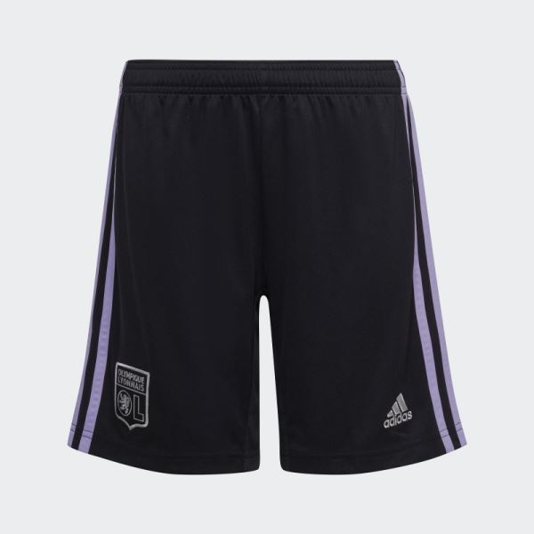 Olympique Lyonnais 22/23 Third Shorts Adidas Black