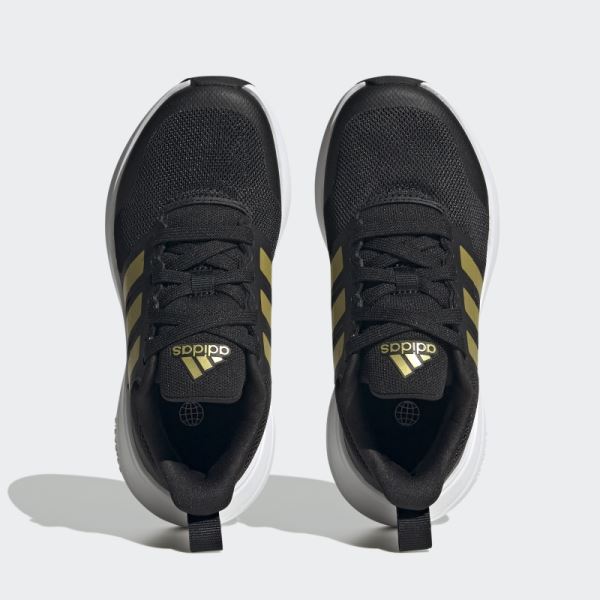 Black Adidas FortaRun 2.0 Cloudfoam Lace Shoes