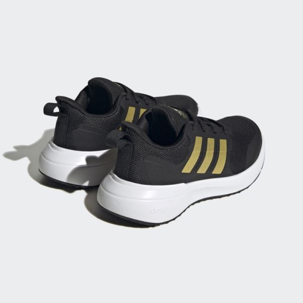 Black Adidas FortaRun 2.0 Cloudfoam Lace Shoes