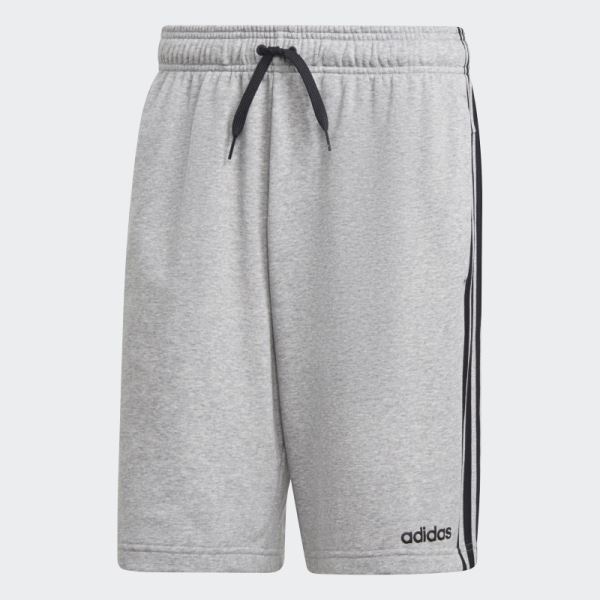 Essentials 3-Stripes French Terry Shorts Adidas Medium Grey