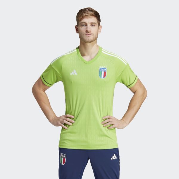 Adidas Sol Green2 Italy 23 Goalkeeper Jersey