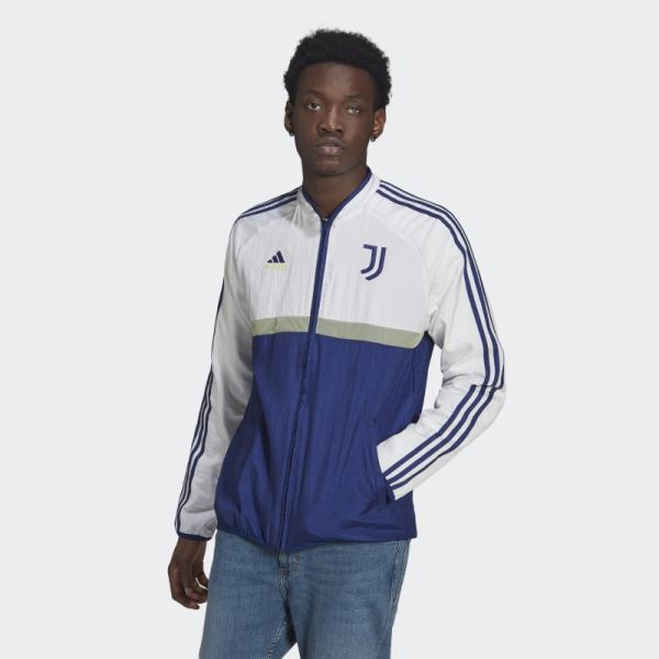 Adidas Juventus Icons Woven Jacket Victory Blue