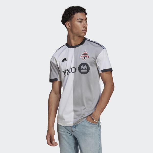 Toronto FC 22/23 Away Authentic Jersey White Adidas