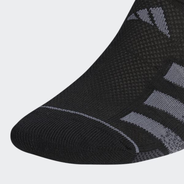 Superlite Stripe Super-No-Show Socks 3 Pairs Adidas Black