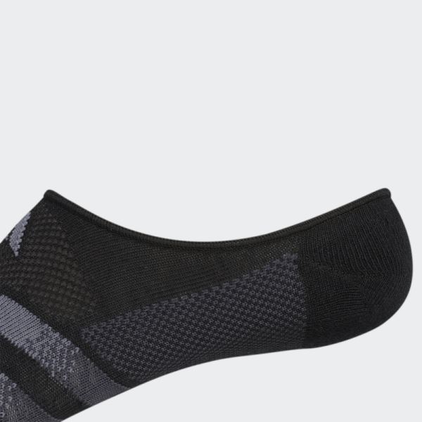 Superlite Stripe Super-No-Show Socks 3 Pairs Adidas Black