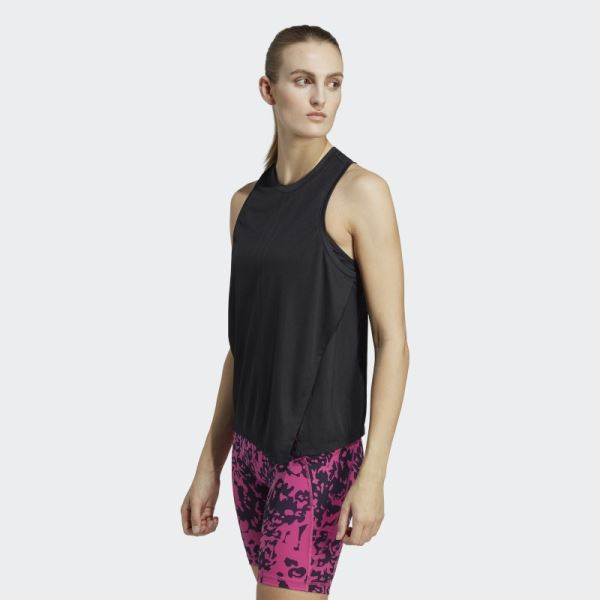 HIIT AEROREADY Quickburn Training Tank Top Adidas Black