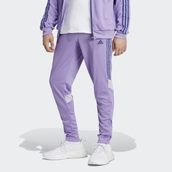 Violet Adidas Tiro Pants