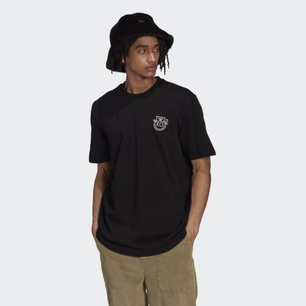 Black Adidas Originals x André Saraiva Tee