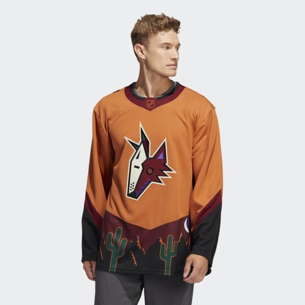 Sienna Coyotes Authentic Reverse Retro Wordmark Jersey Adidas