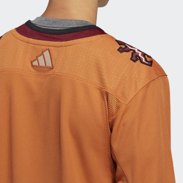 Sienna Coyotes Authentic Reverse Retro Wordmark Jersey Adidas