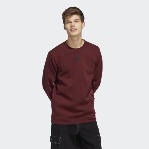 City Escape Sweatshirt Red Adidas