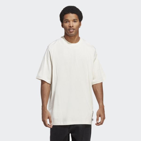 Adidas White Lounge Tee