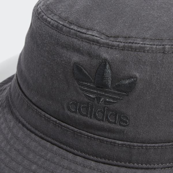 Washed Bucket Hat Grey Adidas