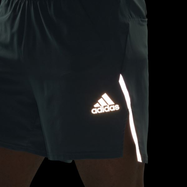 Green Adidas X-City Running Shorts