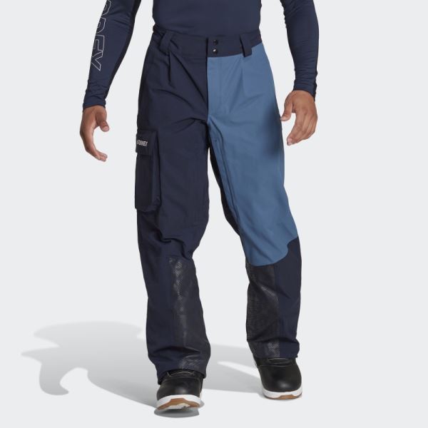 TERREX 3-Layer Post-Consumer Nylon Snow Pants Ink Adidas