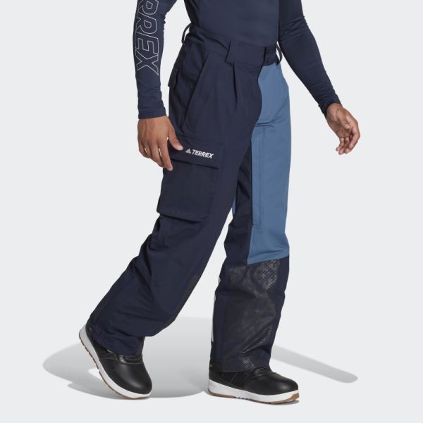 TERREX 3-Layer Post-Consumer Nylon Snow Pants Ink Adidas