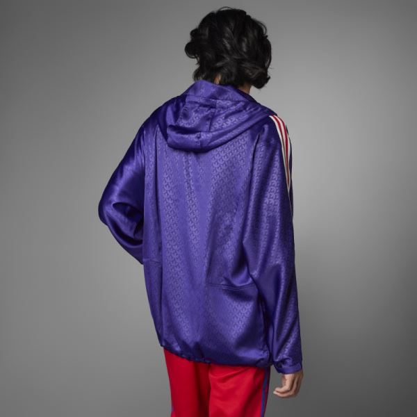 Rich Purple Adidas Adicolor Heritage Now Windbreaker