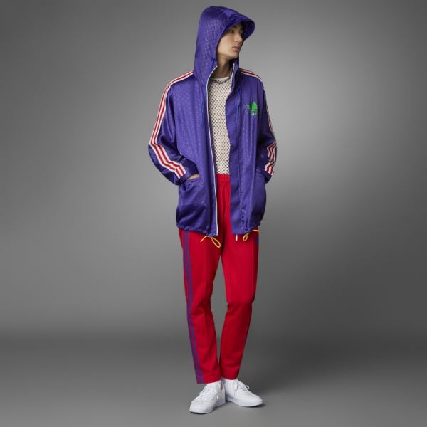 Rich Purple Adidas Adicolor Heritage Now Windbreaker