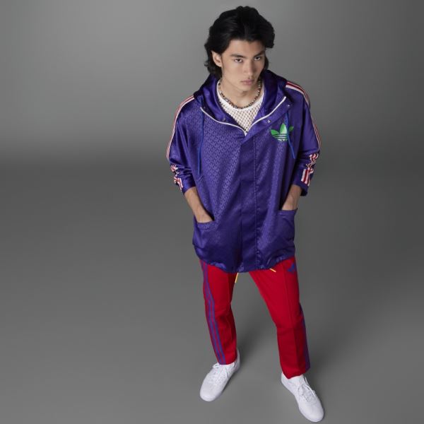 Rich Purple Adidas Adicolor Heritage Now Windbreaker