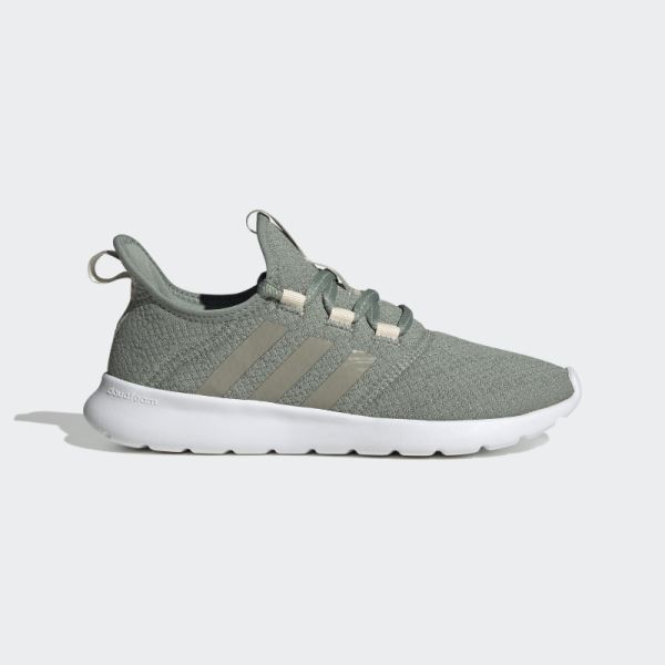 Cloudfoam Pure 2.0 Shoes Silver Green Adidas