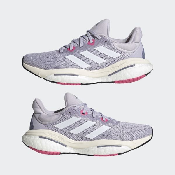 Solarglide 6 Running Shoes Silver Dawn Adidas