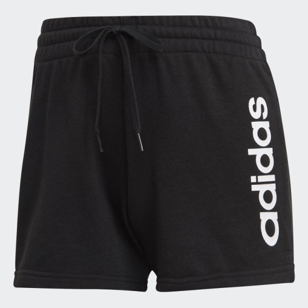 Adidas Essentials Slim Logo Shorts White Hot