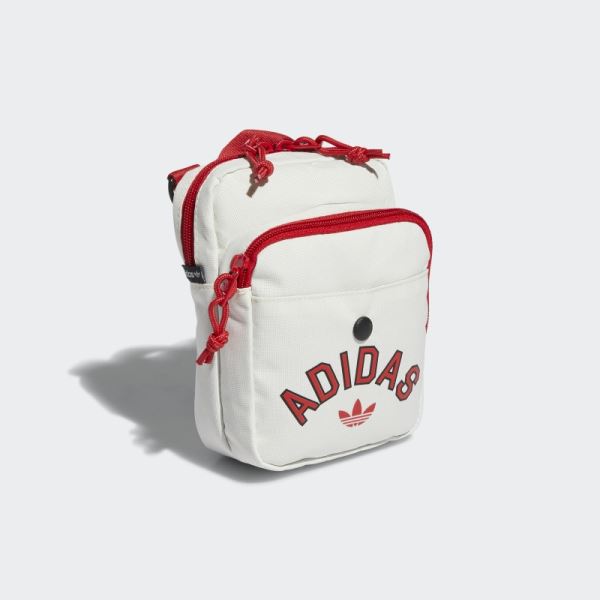 Adidas White Utility Festival Crossbody Bag