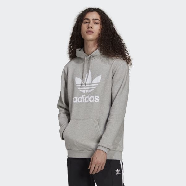 Adicolor Classics Trefoil Hoodie Adidas Medium Grey