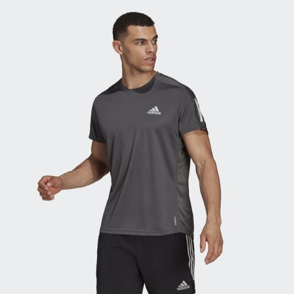 Own the Run Tee Grey Adidas