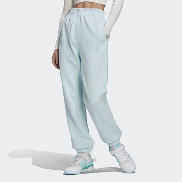 Adidas Adicolor Blue Essentials Fleece Joggers