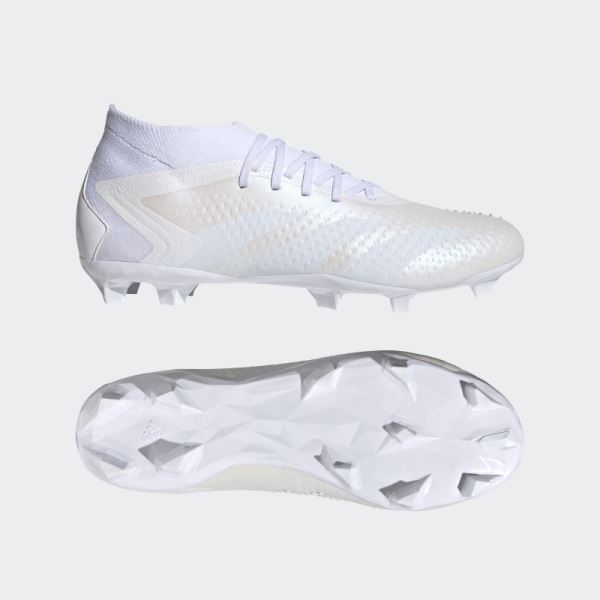 Adidas Predator Accuracy.2 Firm Ground Boots White Hot