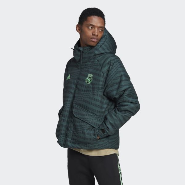 Adidas Real Madrid Down Jacket Black