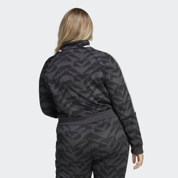 Tiro Suit Up Lifestyle Track Top (Plus Size) Carbon Adidas