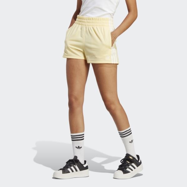 Adidas 3-Stripes Shorts Yellow