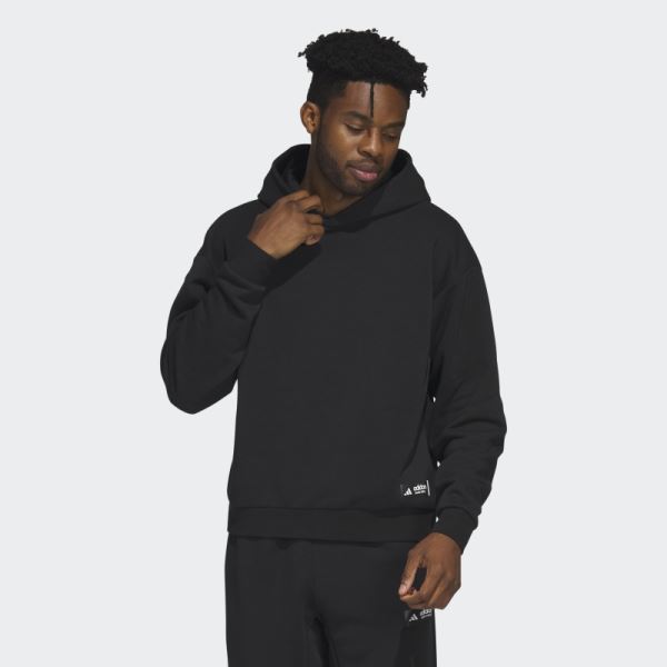 Black Adidas Legends Hoodie Hot