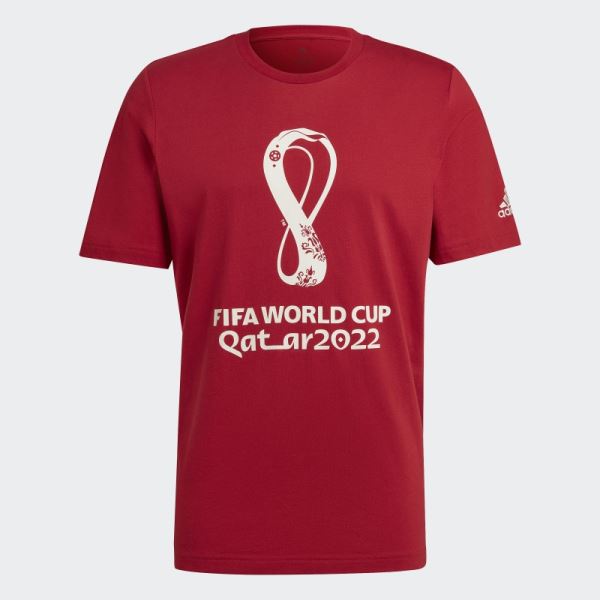 Maroon FIFA World Cup 2022™ Graphic Tee Adidas