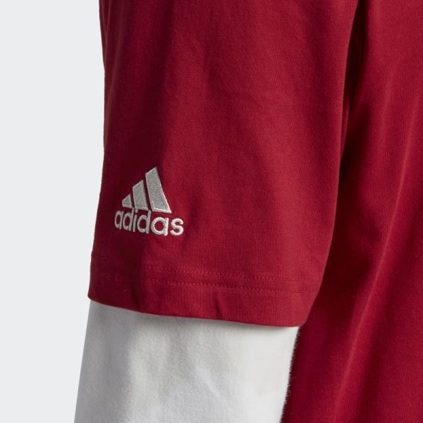 Maroon Adidas FIFA World Cup 2022 Graphic Tee